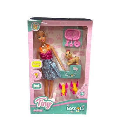 Muñeca Tiny con patines