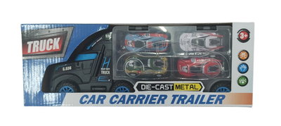 Car Carrier trailer con 4 autos 