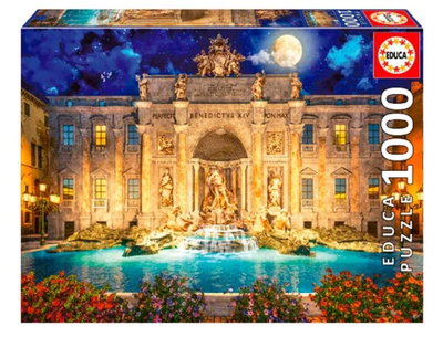 Rompecabezas 1000 piezas Fontana Di Trevi Roma