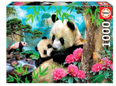 Rompecabezas 1000 piezas Osos Panda 