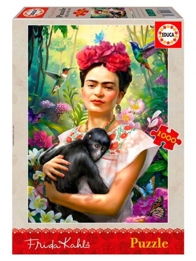 Rompecabezas 1000 piezas El Jardín de la Vida Frida Kahlo