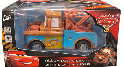 Grua Mate de metal con luz y sonido 