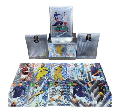 Cartas plateada jugadores 