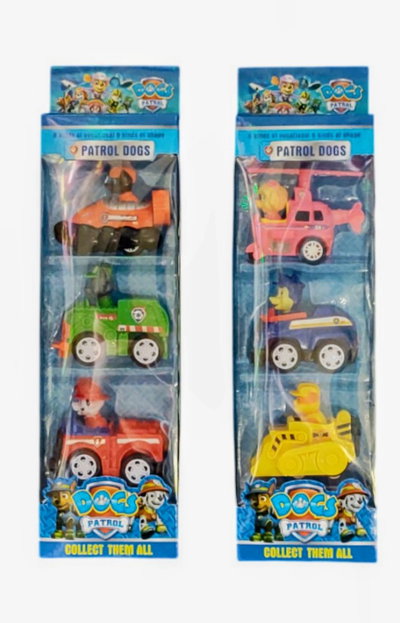 Auto Paw Patrol x 3 