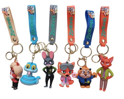 Llaveros Zootopia 