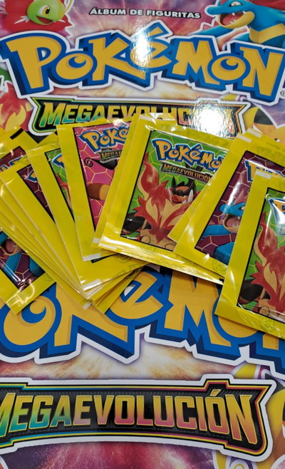 Álbum Pokémon Mega evolución 