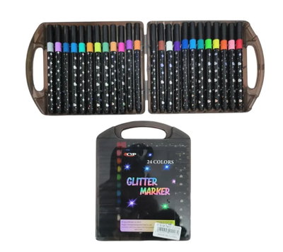 Marcadores Glitter x 24