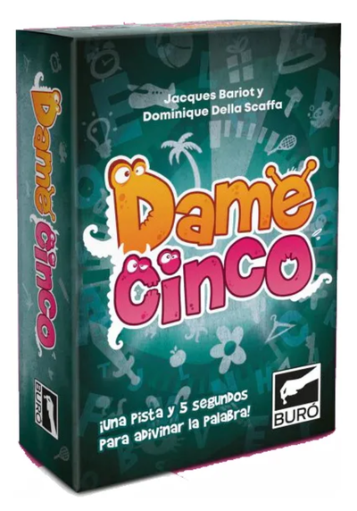 Juego de mesa Dame cinco Cartas 
