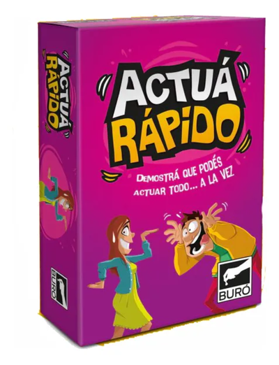 Juego de Cartas Actua Rápido 