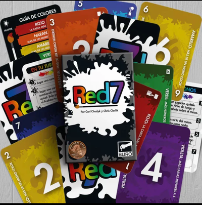 Juego de mesa Cartas Red7