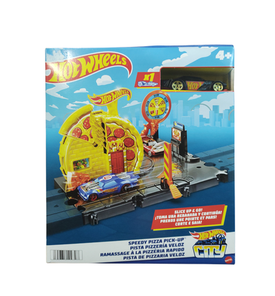 Pista Pizzería Veloz Hotwheels 