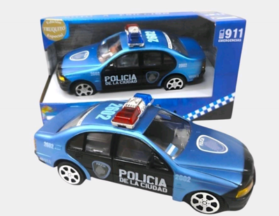 Auto policía a fricción 