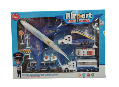 Set de aeropuerto en caja 