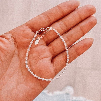 Pulsera de Piedras Rosas
