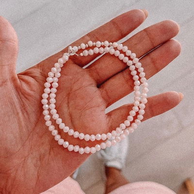 Choker Rosa (cristal de roca)