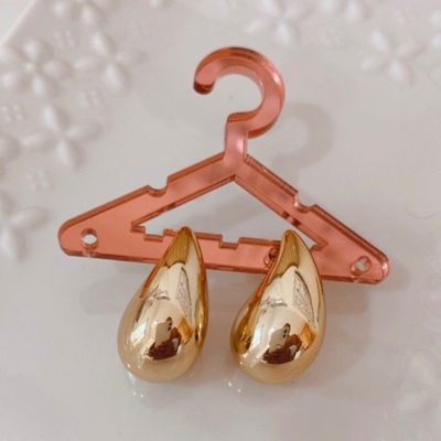 Aros Gotas doradas (Elegir tamaño)