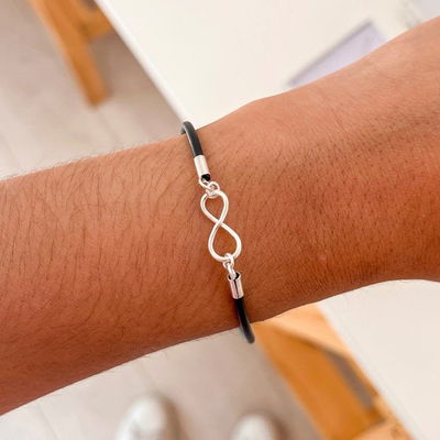 Pulsera de Caucho Infinito