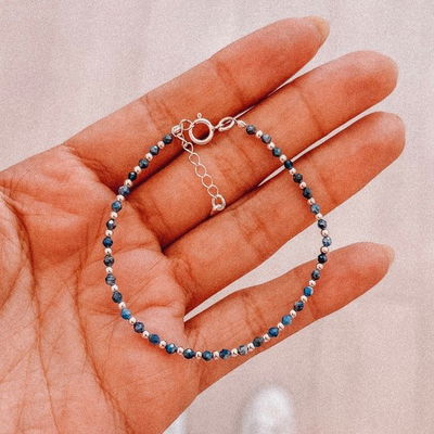 Pulsera de Piedras Azul