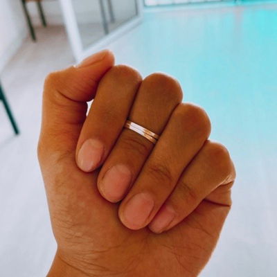 Anillo Midi Dos lineas