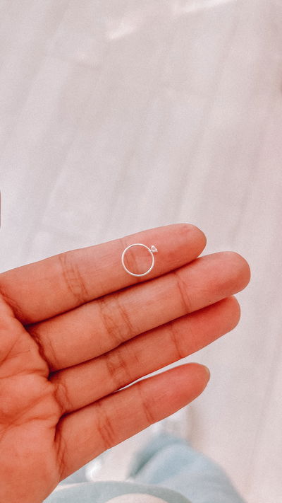 Argollita Piercing (nariz)