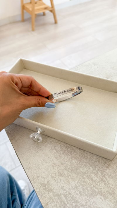 Pulsera Esclava PERSONALIZABLE ACERO