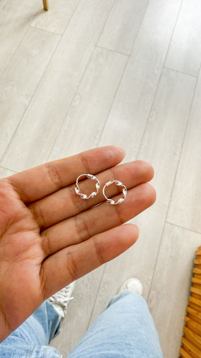 Argollas Torzadas (par) 1,2cm