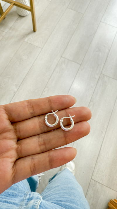 Argollas Tubo (par) 1,2cm