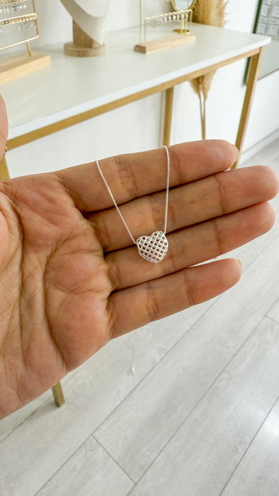 Conjunto Corazón Calado