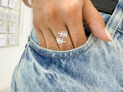 Anillo Ajustable Ramitas