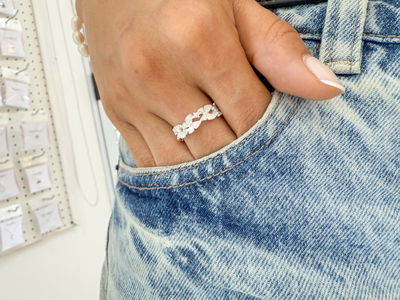 Anillo Ajustable Mariposas