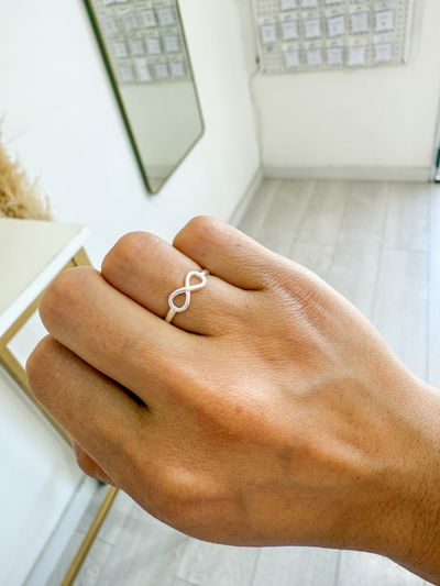 Anillo Infinito Talle 7 9 11 13 16
