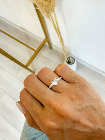 Anillo Corazón Talle 10 13