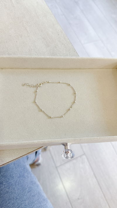 Tobillera Bolitas 21cm (con extensor 24cm)