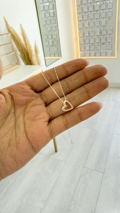 Conjunto Corazón Calado