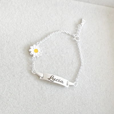 Pulsera Margarita para grabar 15cm