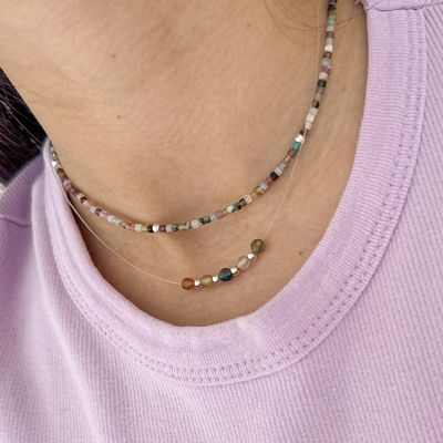 Choker piedras naturales