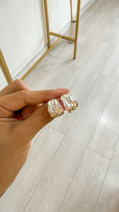 Aros Chaponcitos (Plata Laminada)