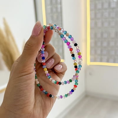 Choker Colores (cristal de roca)