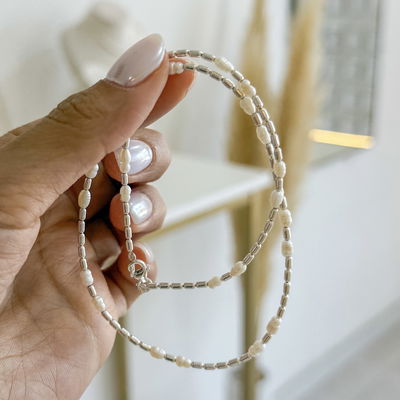 Collar Con Perlas Cultivadas