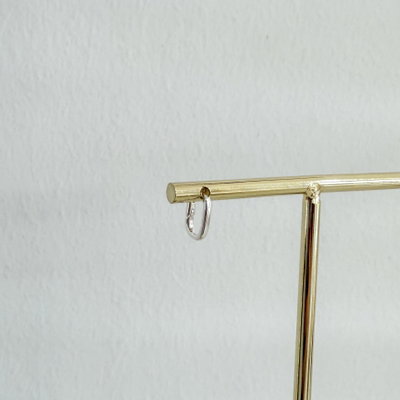Argollita Rectangular 8mm (unidad)