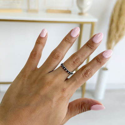 Anillo Paris Talle 12 (Plata 925 envejecida)