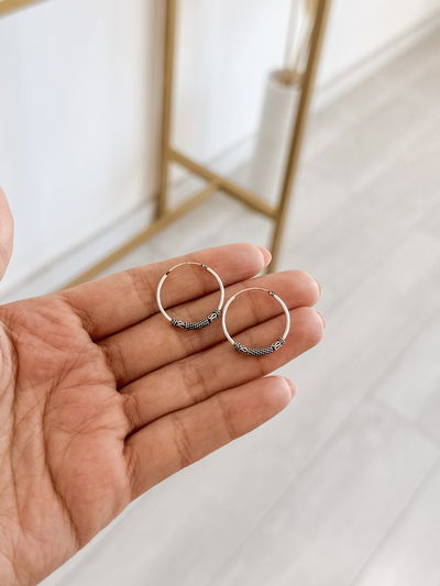 Argollas Cubanas Bali 2cm