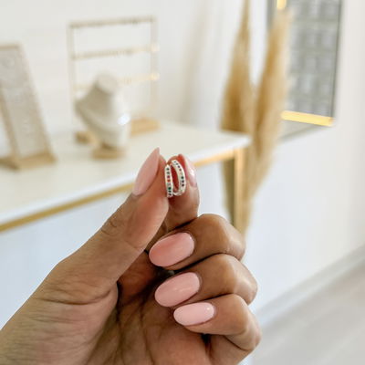 Argollas Bea Colores 1cm