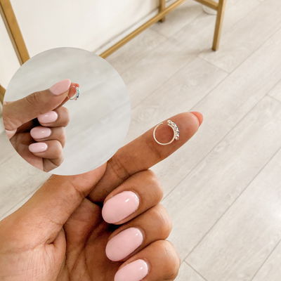 Argollita Shine Colores 1cm (unidad)