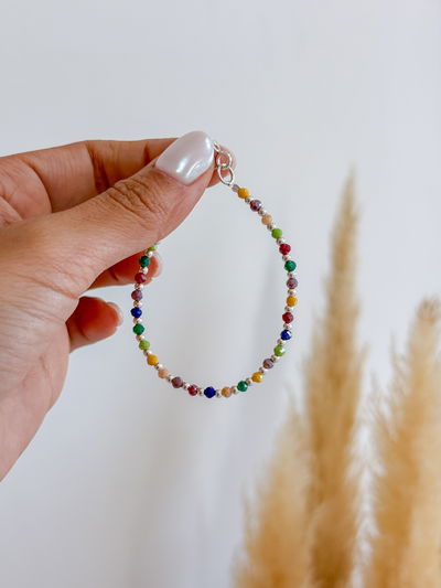 Pulsera de Cristal Colores