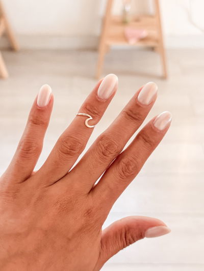 Anillo Midi Ola de Mar