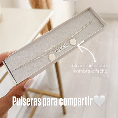 Pulseras para compartir 