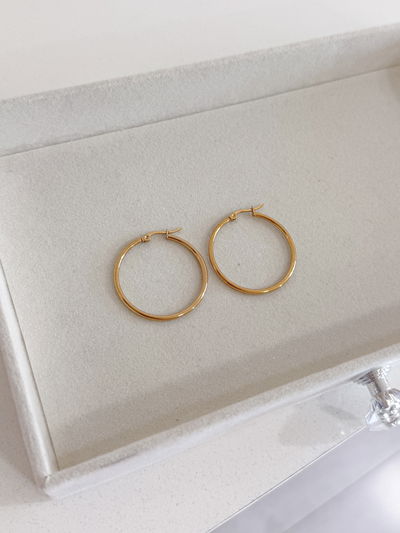 Argollas Cubanas ACERO DORADO