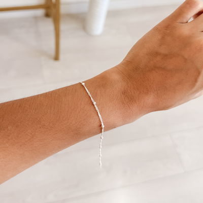 Pulsera Singapur Bolitas