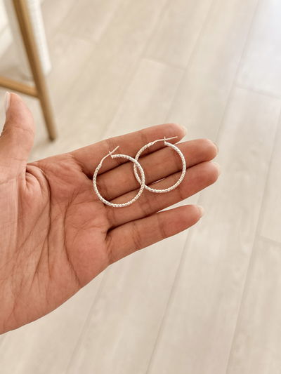 Argollas Rosalía 3cm